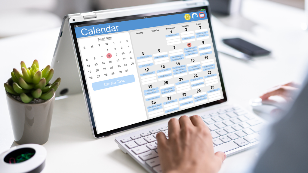 Traveler planning and booking an upcoming trip